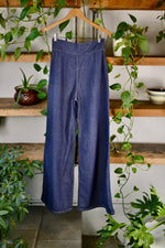 70s Dark Wash Ultra Wide Leg Jeans