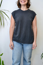 Dark Grey Muscle Shirt