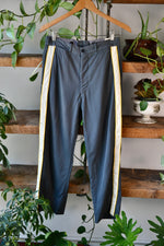 Grey Side Stripe Uniform Trousers