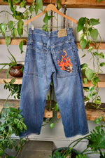 Y2K Hell Raiser JNCO Jeans