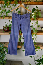 Seventies Low Rise Flared Jeans