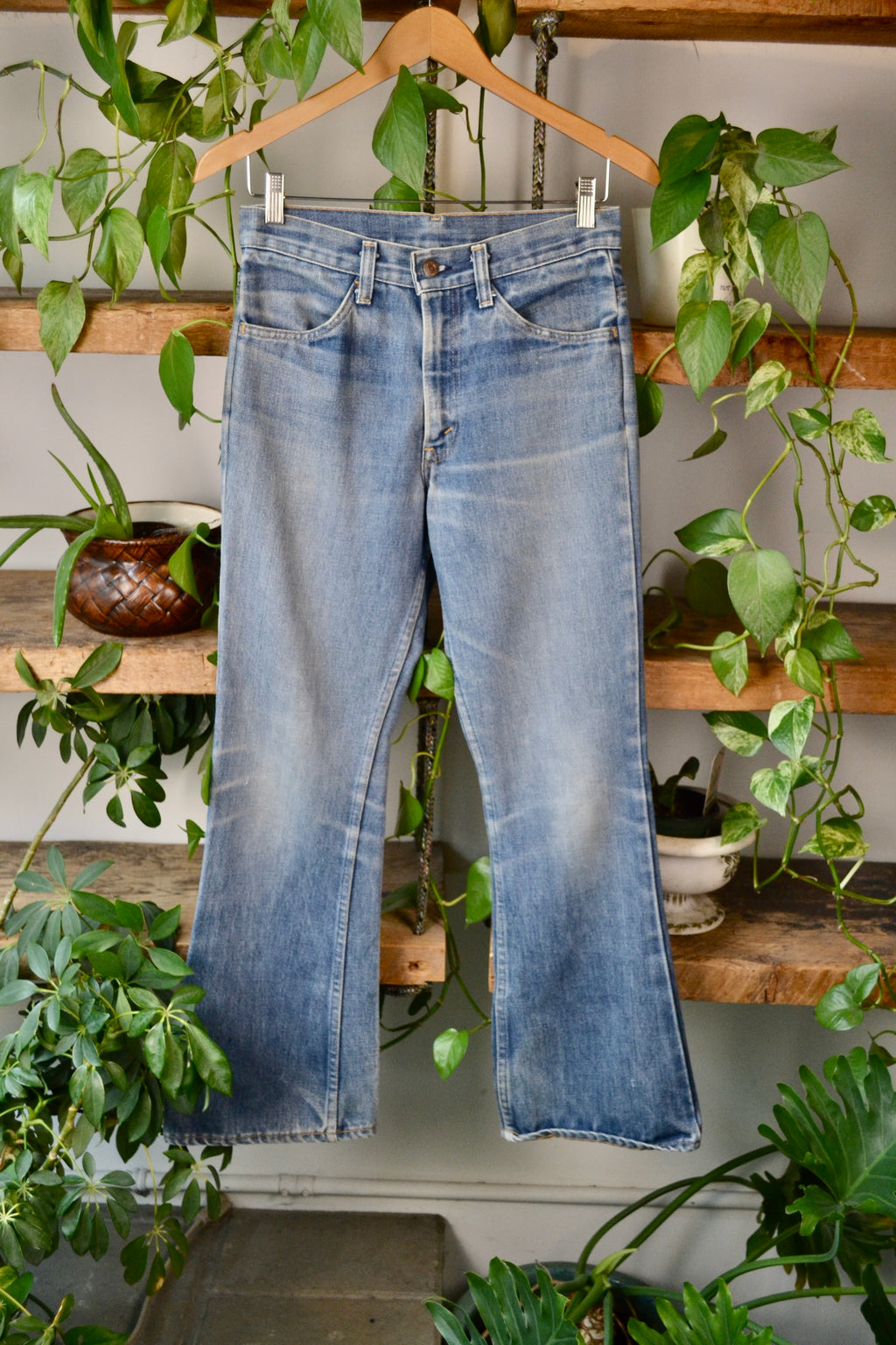 70s Levi Orange Tab Flared Jeans