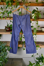 Seventies Low Rise Flared Jeans