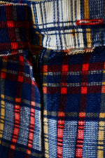 Vintage Plaid Wide Leg Cords