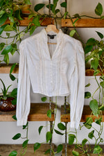 Indian Cotton Edwardian Inspired Top