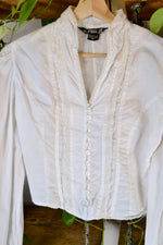 Indian Cotton Edwardian Inspired Top