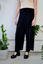 Pleated Wide Leg Trousers