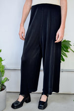 Pleated Wide Leg Trousers