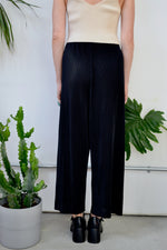 Pleated Wide Leg Trousers