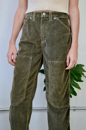 Forest Green Cargo Cords