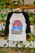 The Who North American Tour 1982 Baseball Tee