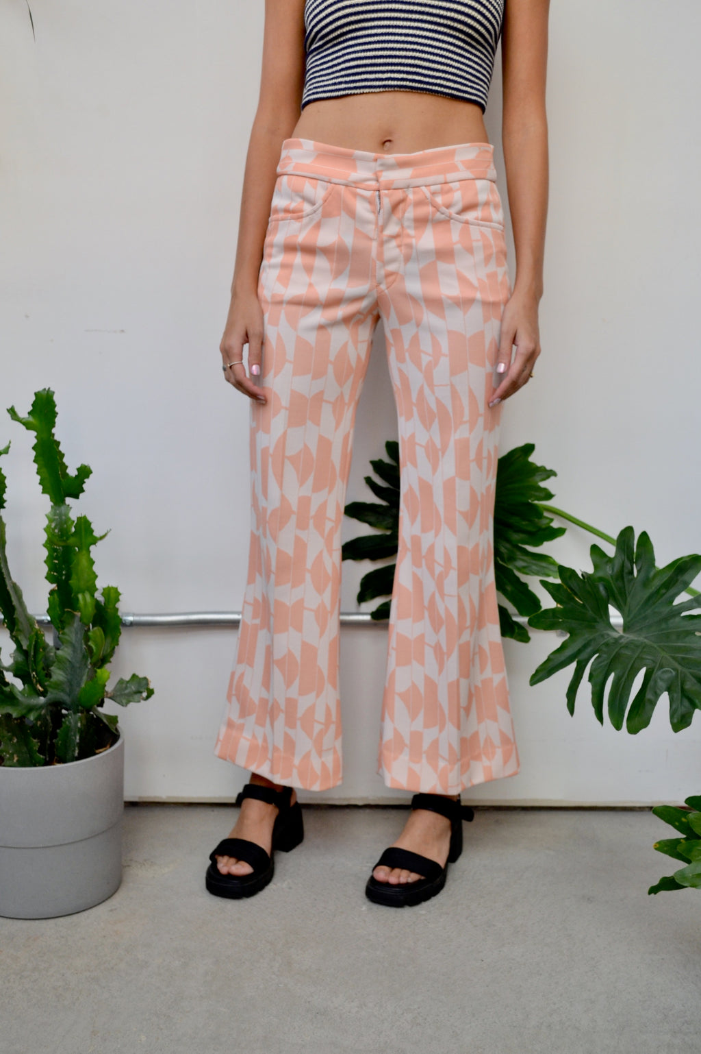 Peach Party Flares