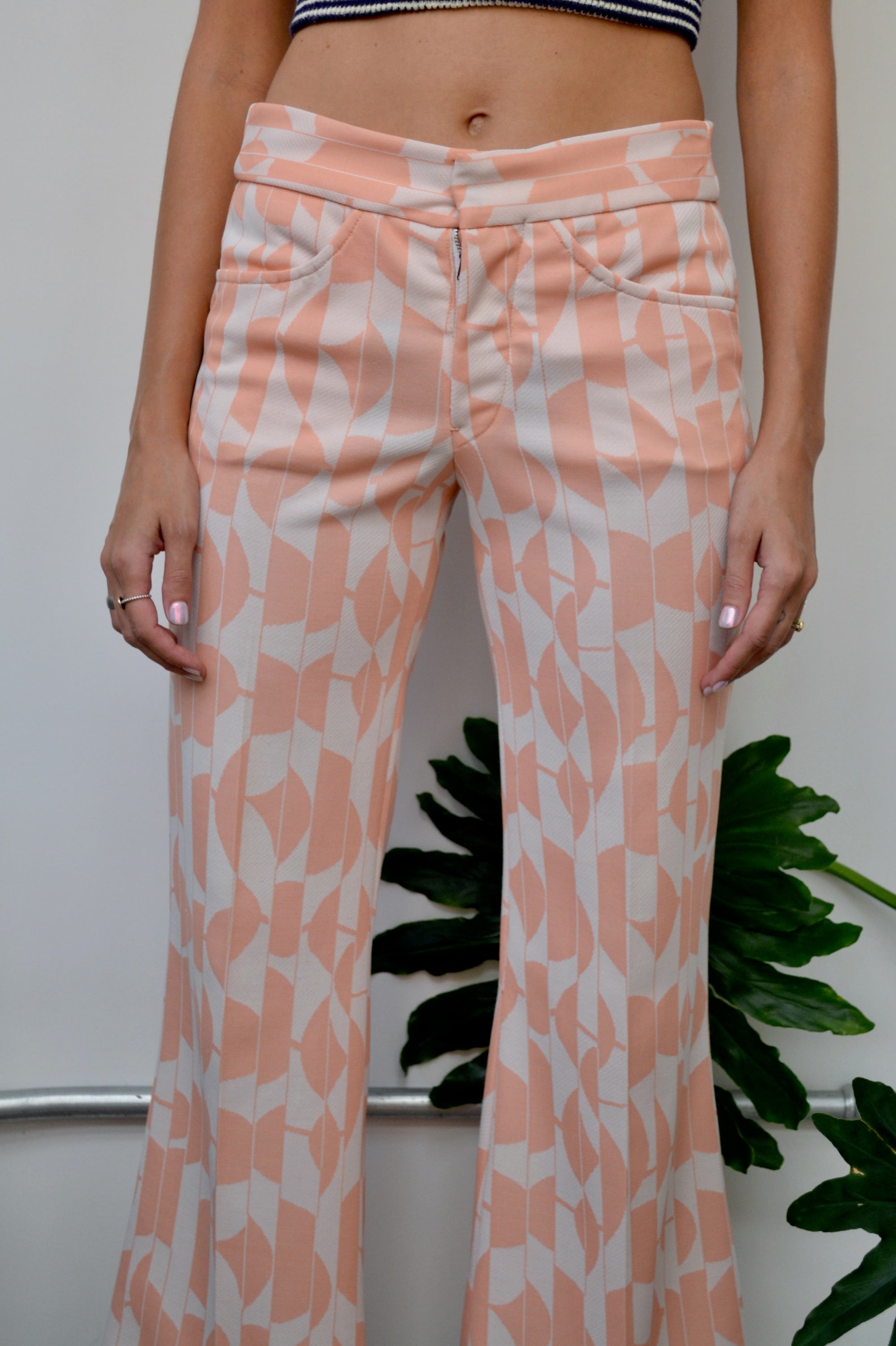 Peach Party Flares