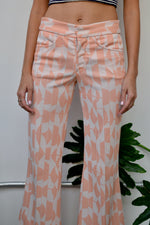 Peach Party Flares