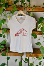 Nipper vs The Gramophone Baby Tee