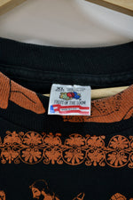 Vintage Greek Pottery Themed Allover Print Tee