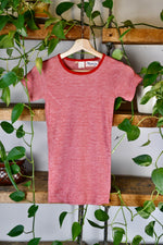 70s Ribbed Baby Tee