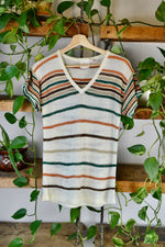 70s Striped Knit Tee