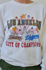 1988 Los Angeles City of Champions Crewneck