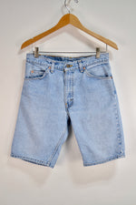 90's 550 Orange Tab Light Wash Levi Denim Jorts
