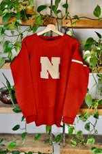 40s/50s Letterman Wool Sweater