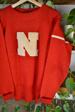40s/50s Letterman Wool Sweater