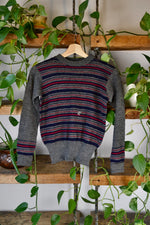 40s/50s Striped Wool Sweater