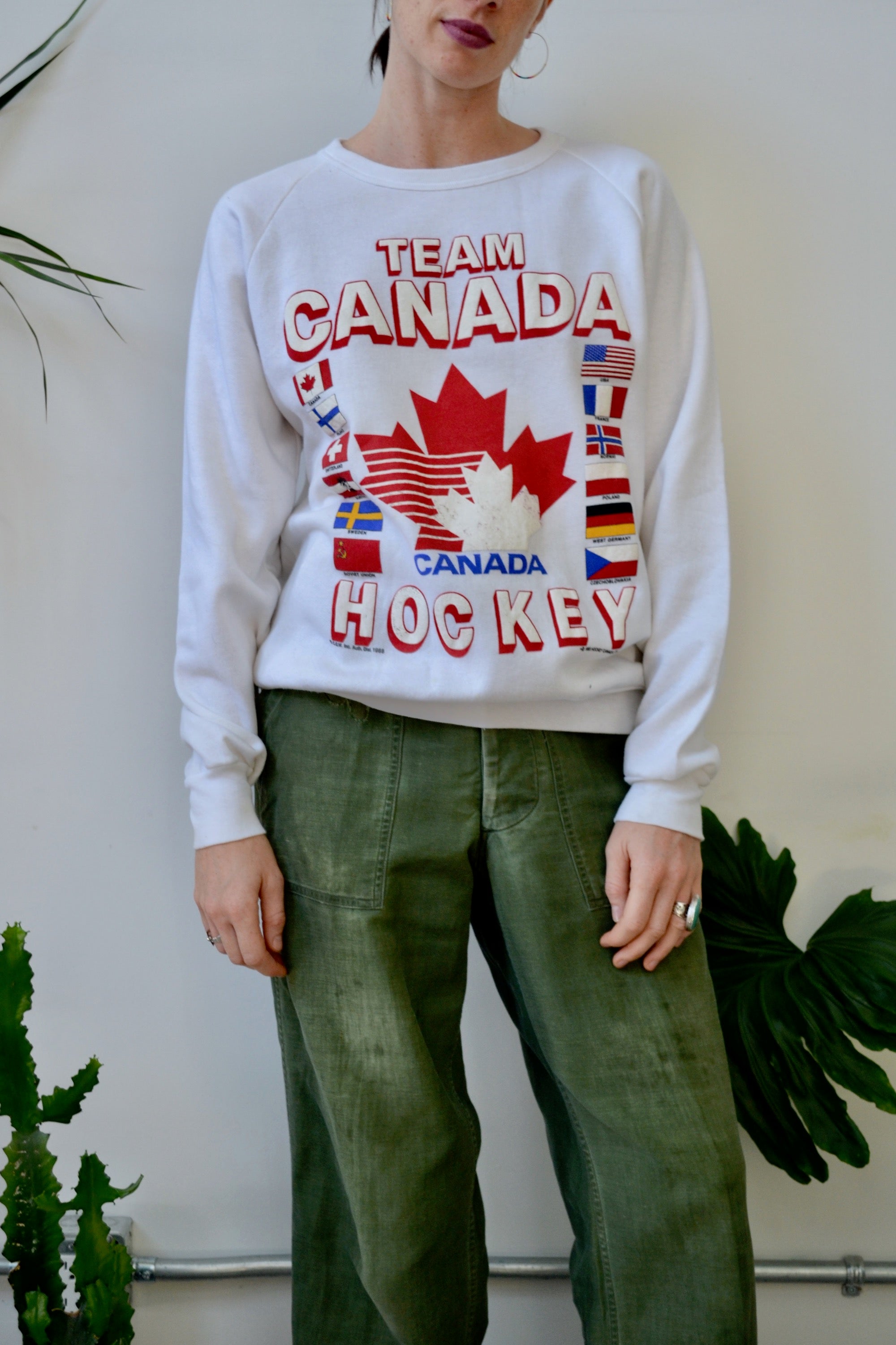 1988 Team Canada Hockey Sweatshirt