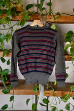 40s/50s Striped Wool Sweater