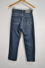 Nineties Relaxed Tapered Silver Tabs