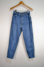 Vintage High Waisted Tapered Jeans