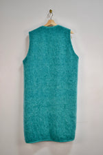 Teal Mohair Vest