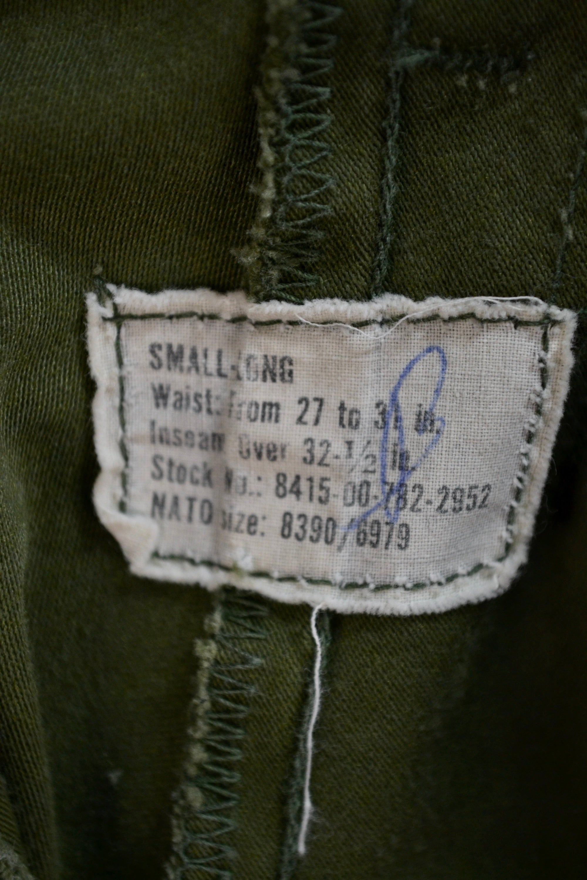 Seventies Army Cargo Trousers