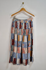 Patchwork Print Maxi