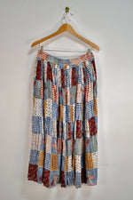 Patchwork Print Maxi
