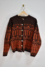 Vintage Norwegian Knit Cardi