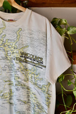 90s Vancouver Island & Sunshine Coast Map Tee