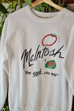 Vitnage McIntosh Apple Crewneck Sweatshirt
