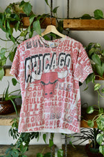 Allover Print Chicago Bulls Tee