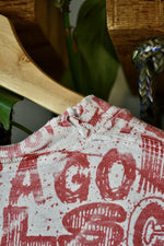 Allover Print Chicago Bulls Tee