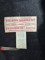 Vintage Black Wool Filson Cruiser