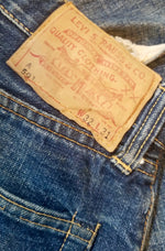 Vintage 1960's/1970's Big E 501 Levis Jeans 30" Waist