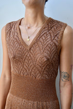 Seventies Shimmer Knit Dress