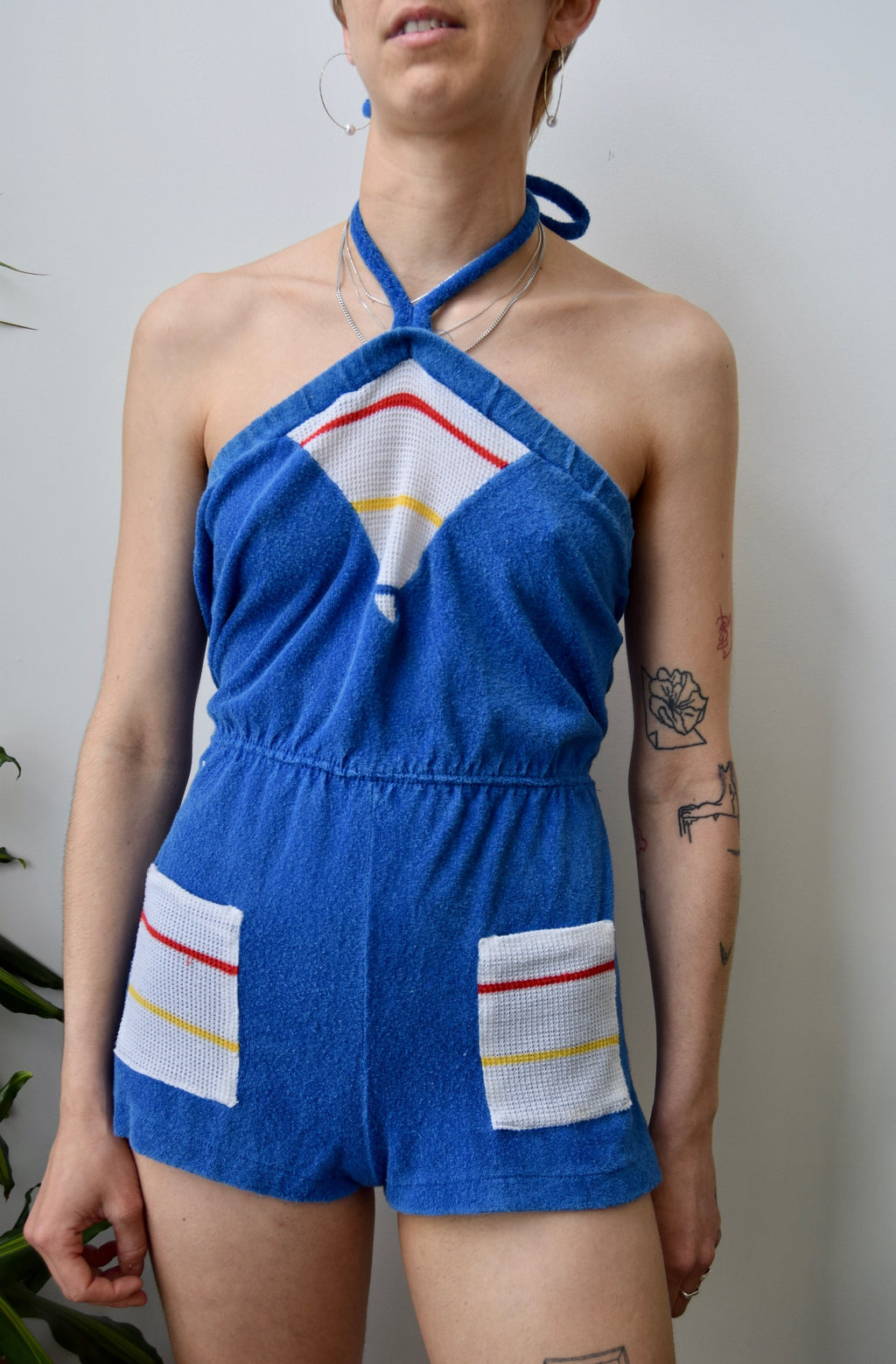 Terry Cloth Play Suit
