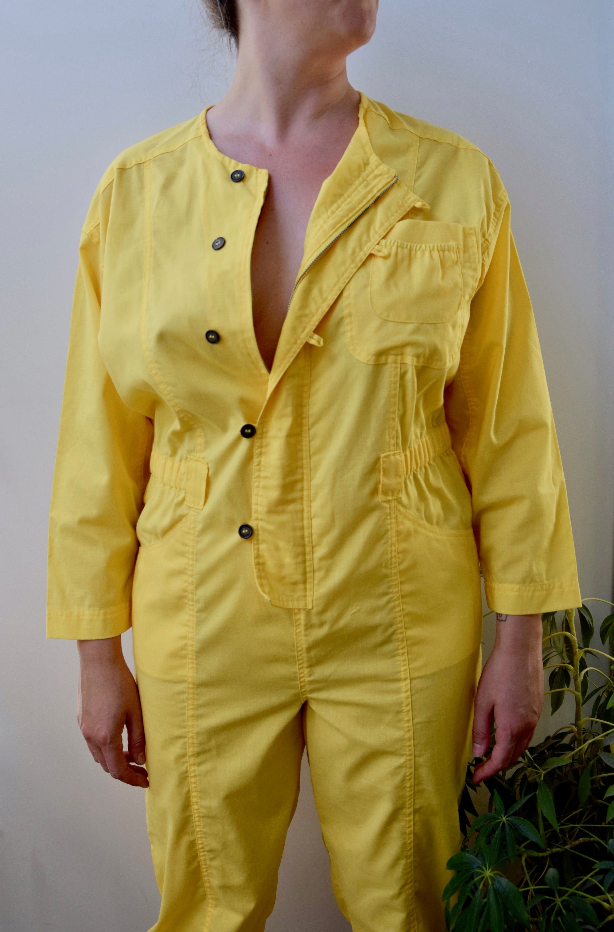 Lemon Boiler Suit