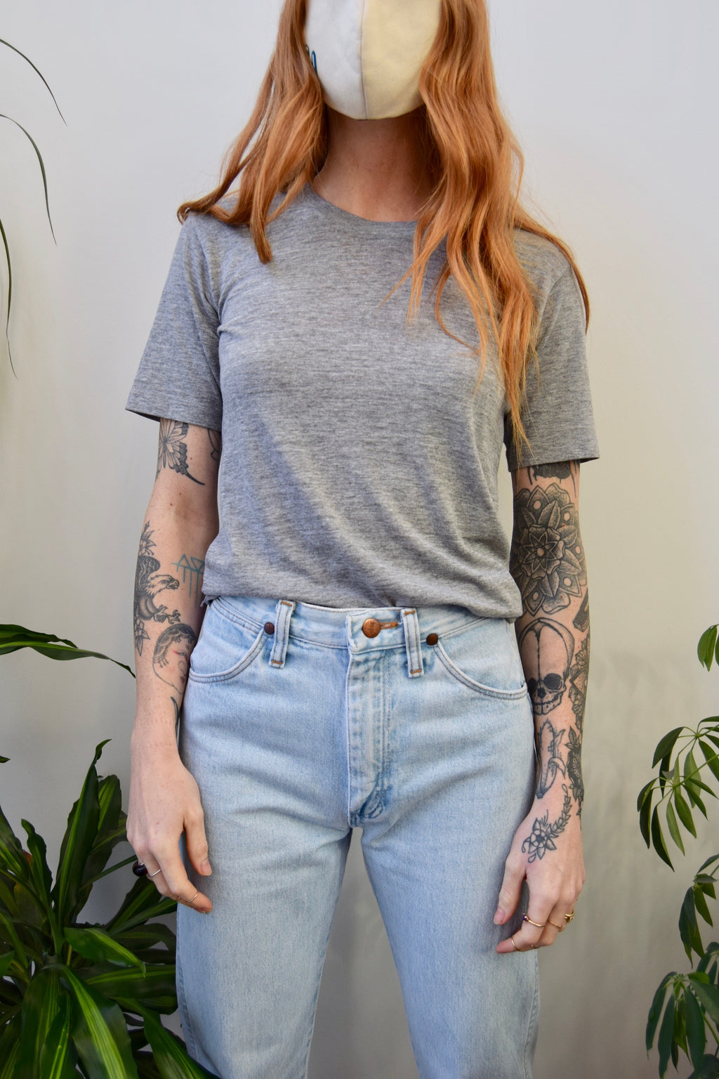 Soft Heather Grey Tee