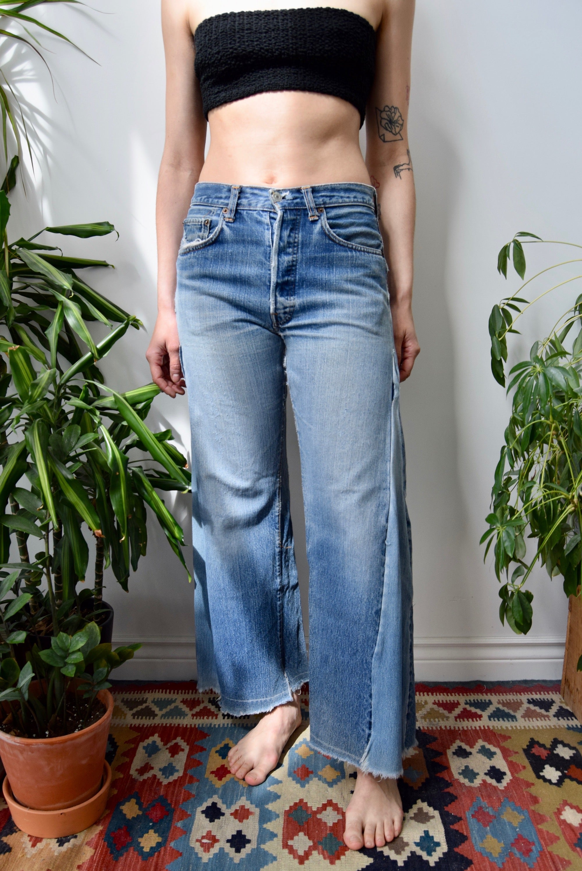 Vintage Reworked Levis Selvedge Jeans – Community Thrift and Vintage