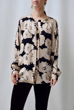 Silk 'Erreuno' Designer Blouse