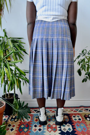 Plaid Pendy Skirt