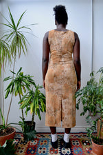 Slinky Baroque Print Dress